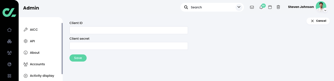 Admin, Catalog, Netzun Customer Integration ID page