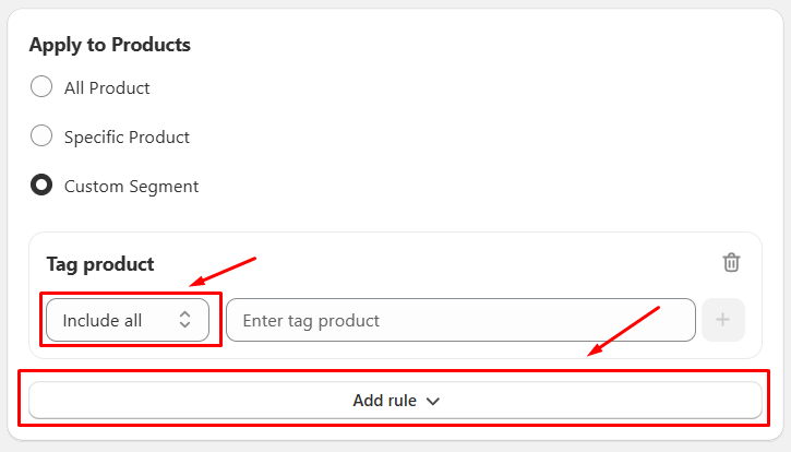 Edit Quantity Discount & Volume Discount