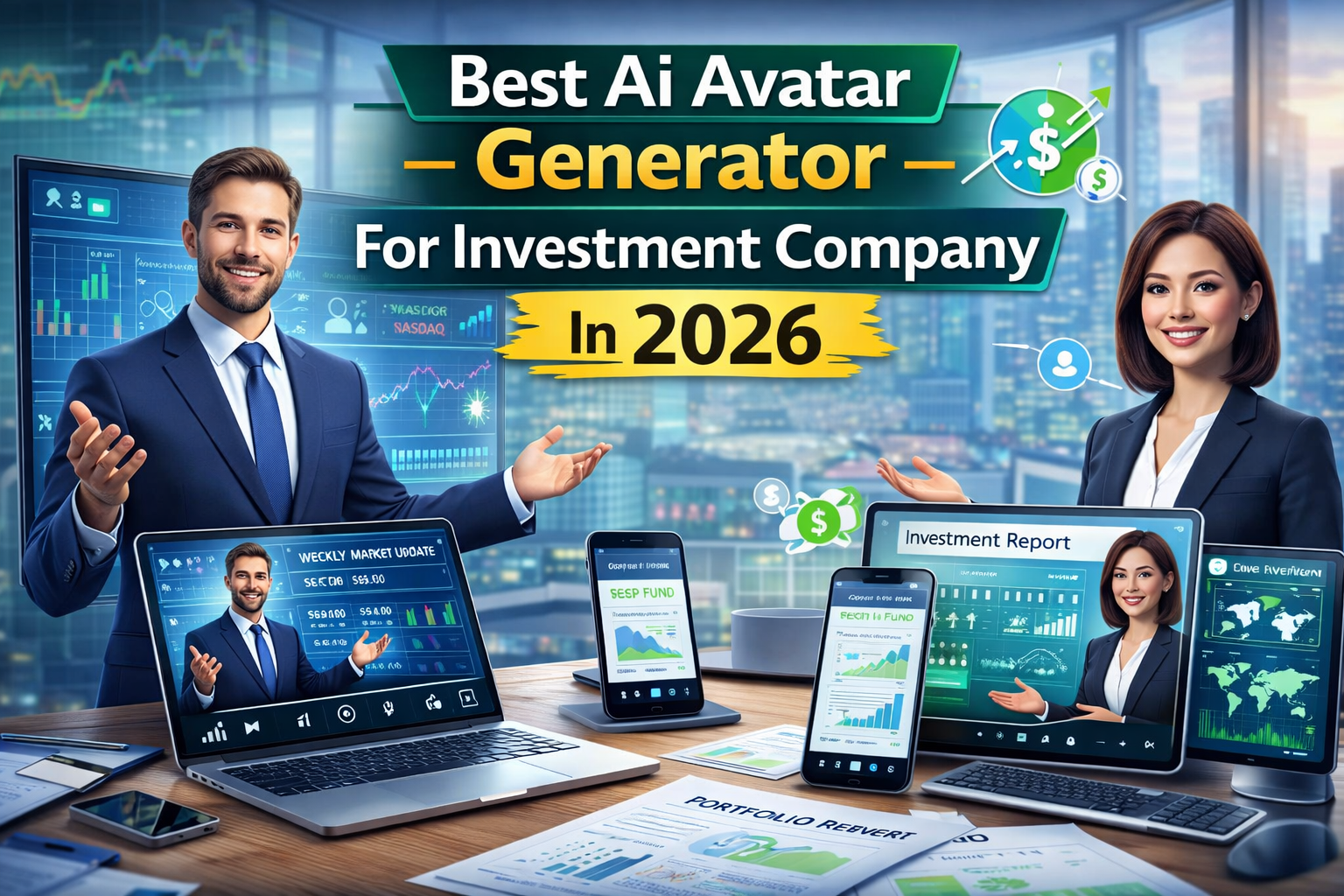 Best Ai Avatar Generator For Investment Company
