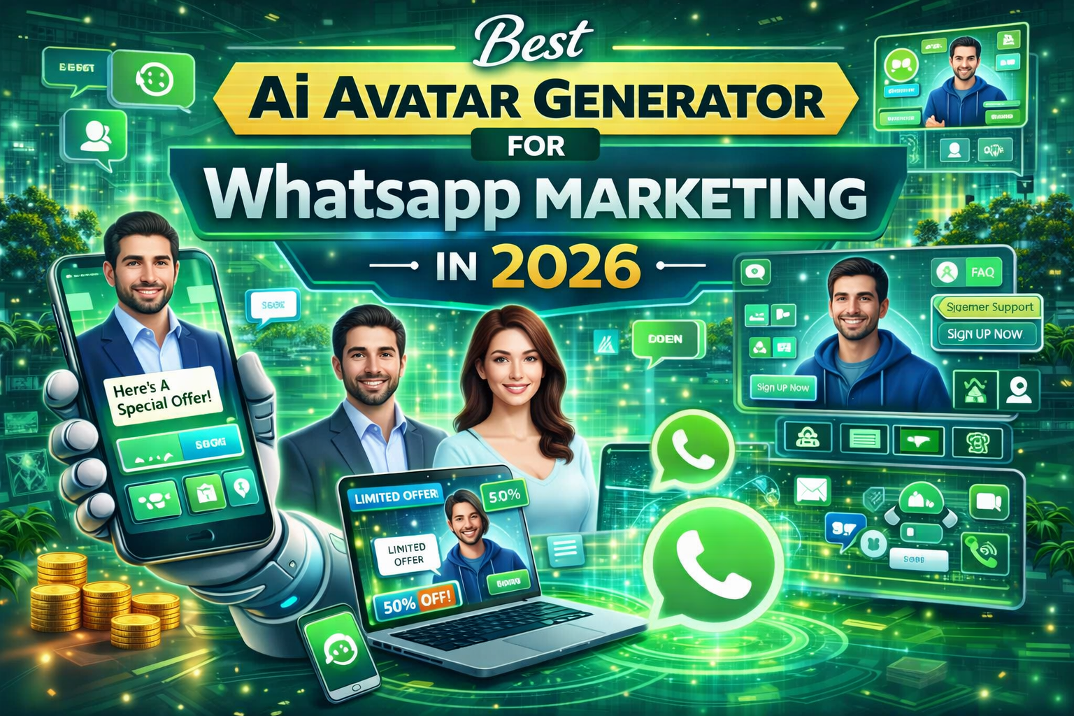 Best Ai Avatar Generator For Whatsapp Marketing