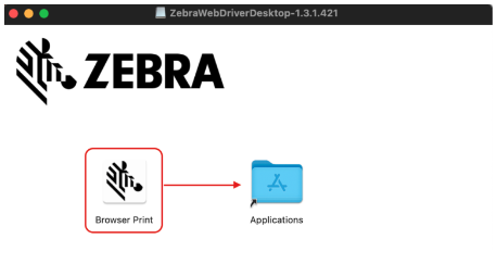 Install Zebra Browser Print on macOS