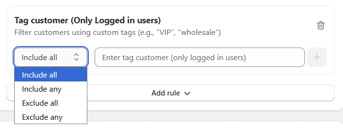 Edit Quantity Breaks offers - Product settings