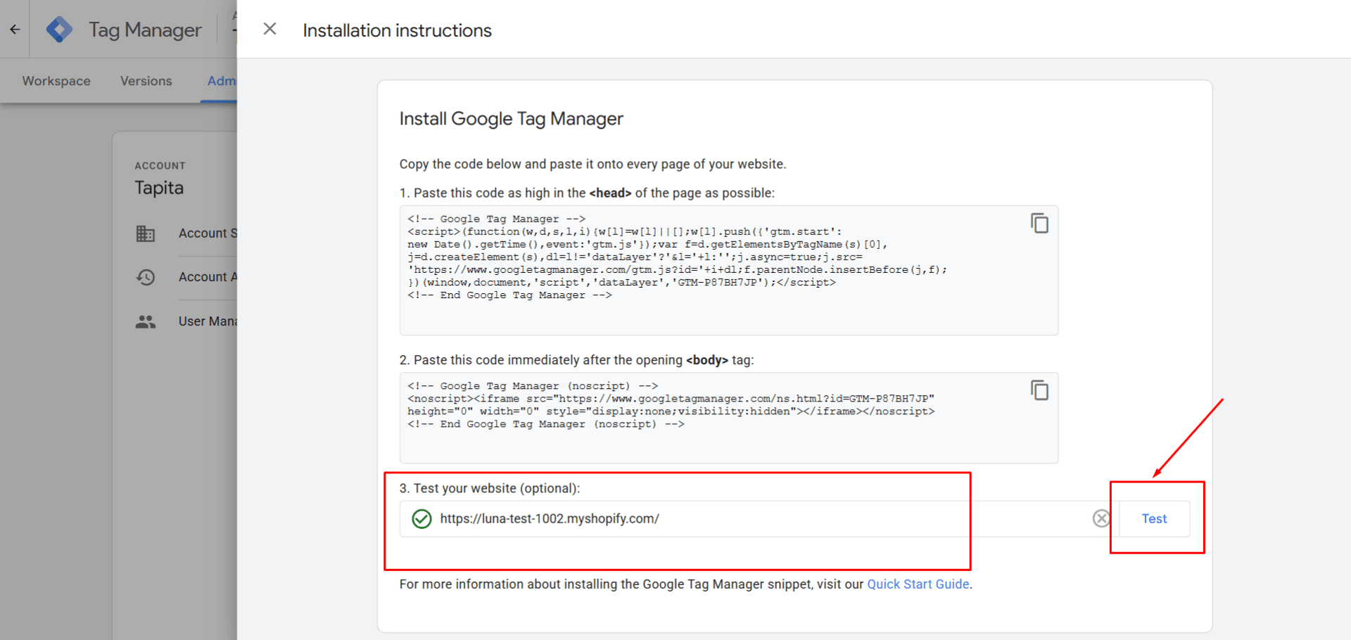 How to Add Google Tag Manager to Your Shopify store