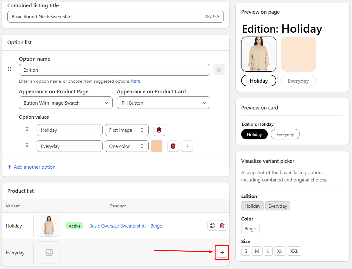Grouptify - Combined Listings