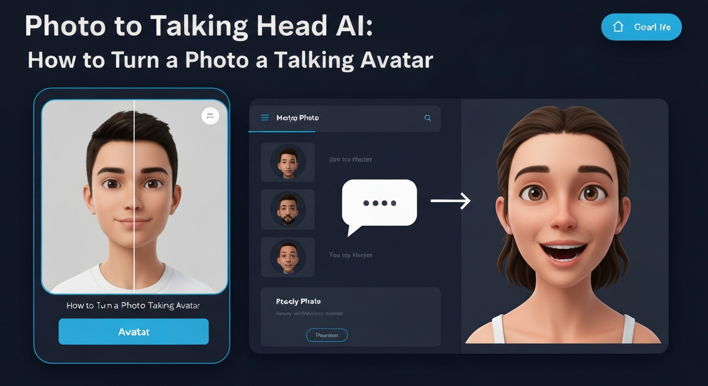 Photo to Talking Head AI