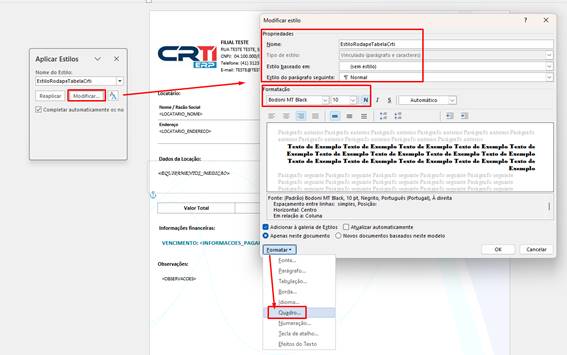 Interface gráfica do usuário, Aplicativo, Word Descrição gerada automaticamente