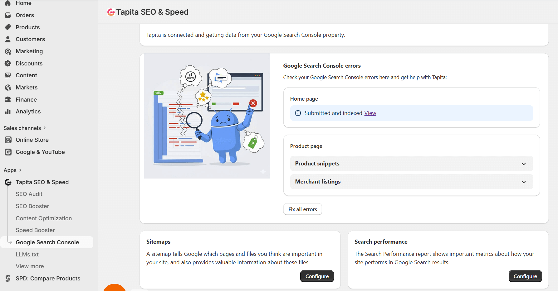 7. Google Search Console