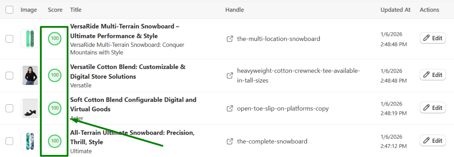 Bulk AI Metadata Generation