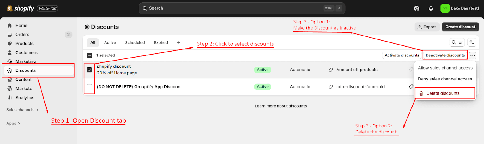 How to Fix the Shopify Discount Conflicts
