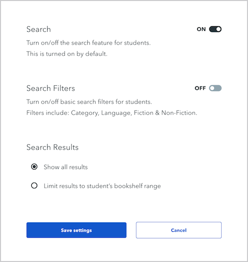 bookshelf-settings