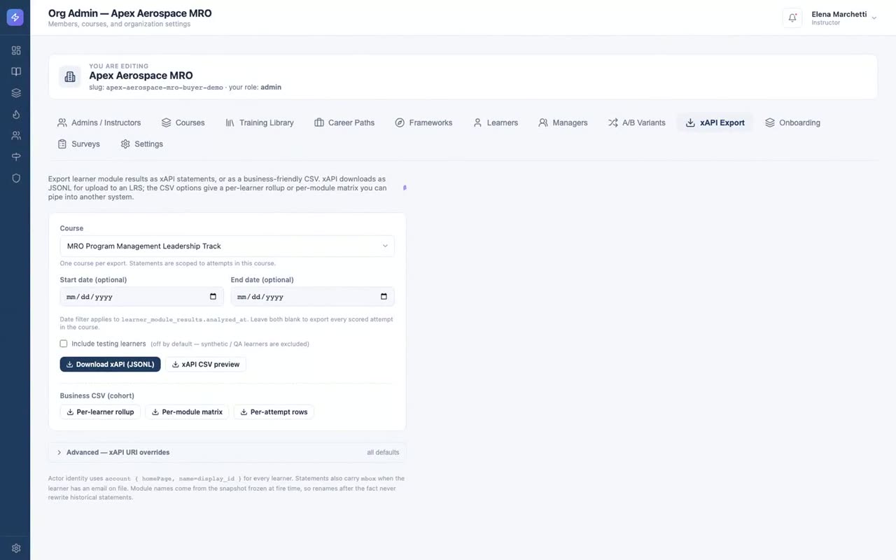 Data Export