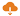 Orange cache cloud icon