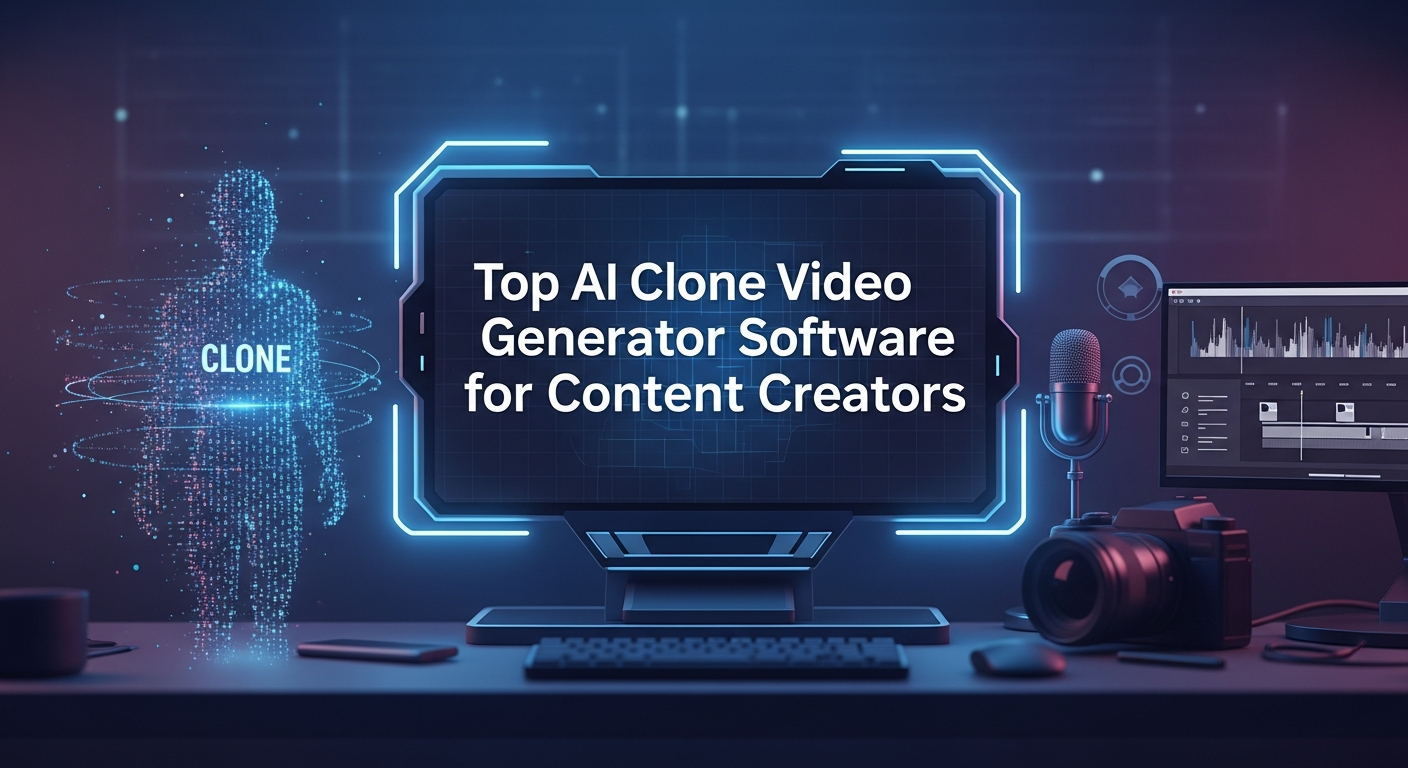 Top AI Clone Video Generator Software for Content Creators