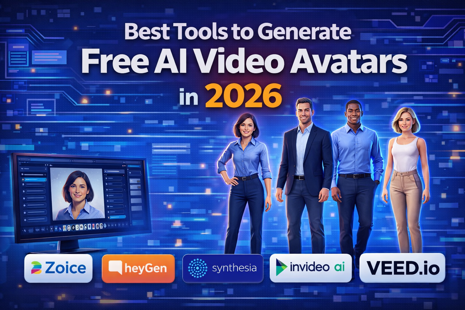 Best Tools to Generate Free AI Video Avatar