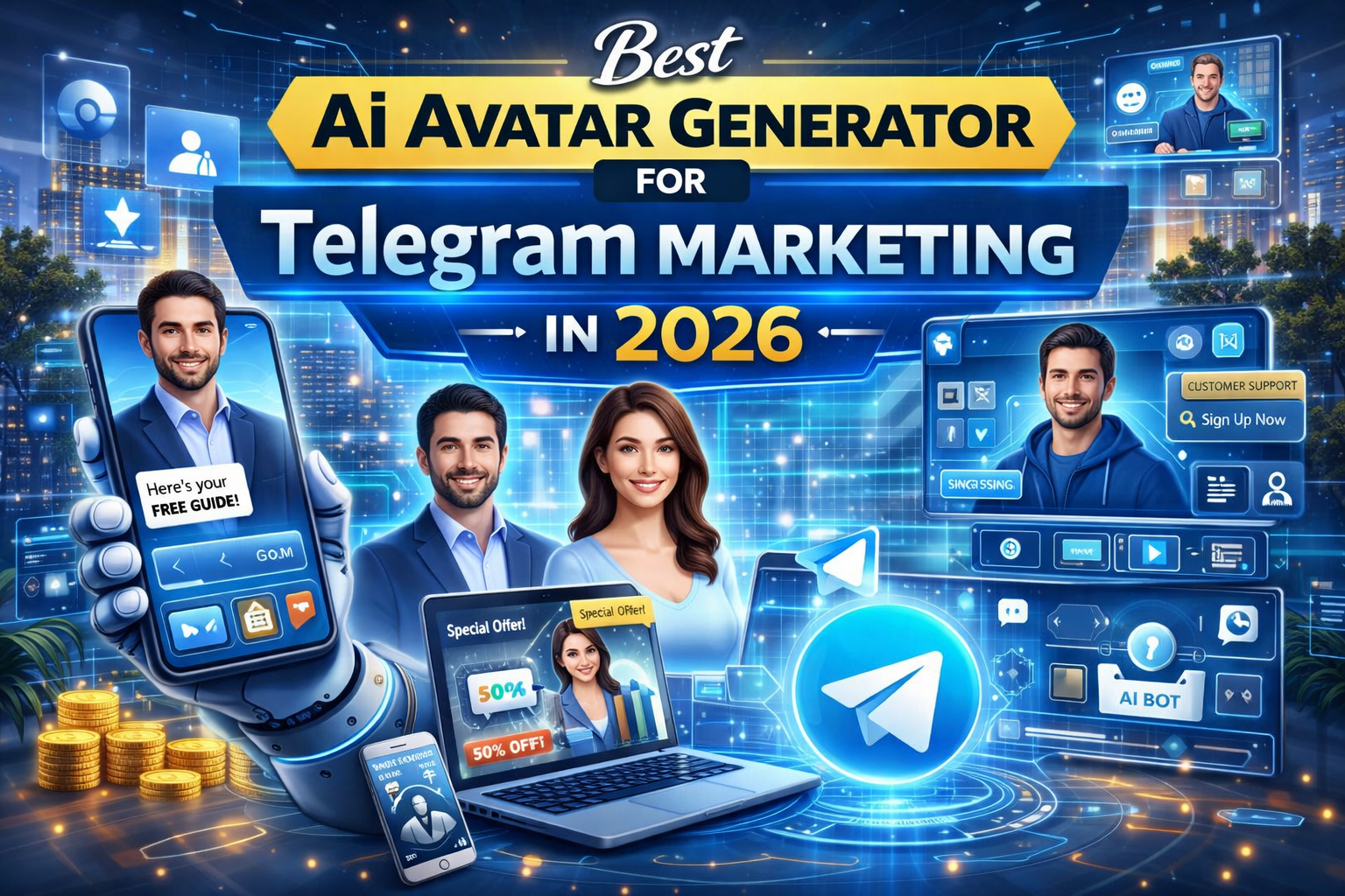 Best Ai Avatar Generator For Telegram Marketing