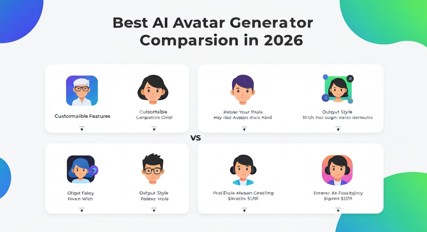 Best AI Avatar Generator Comparison