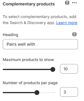 complementary-products-settings