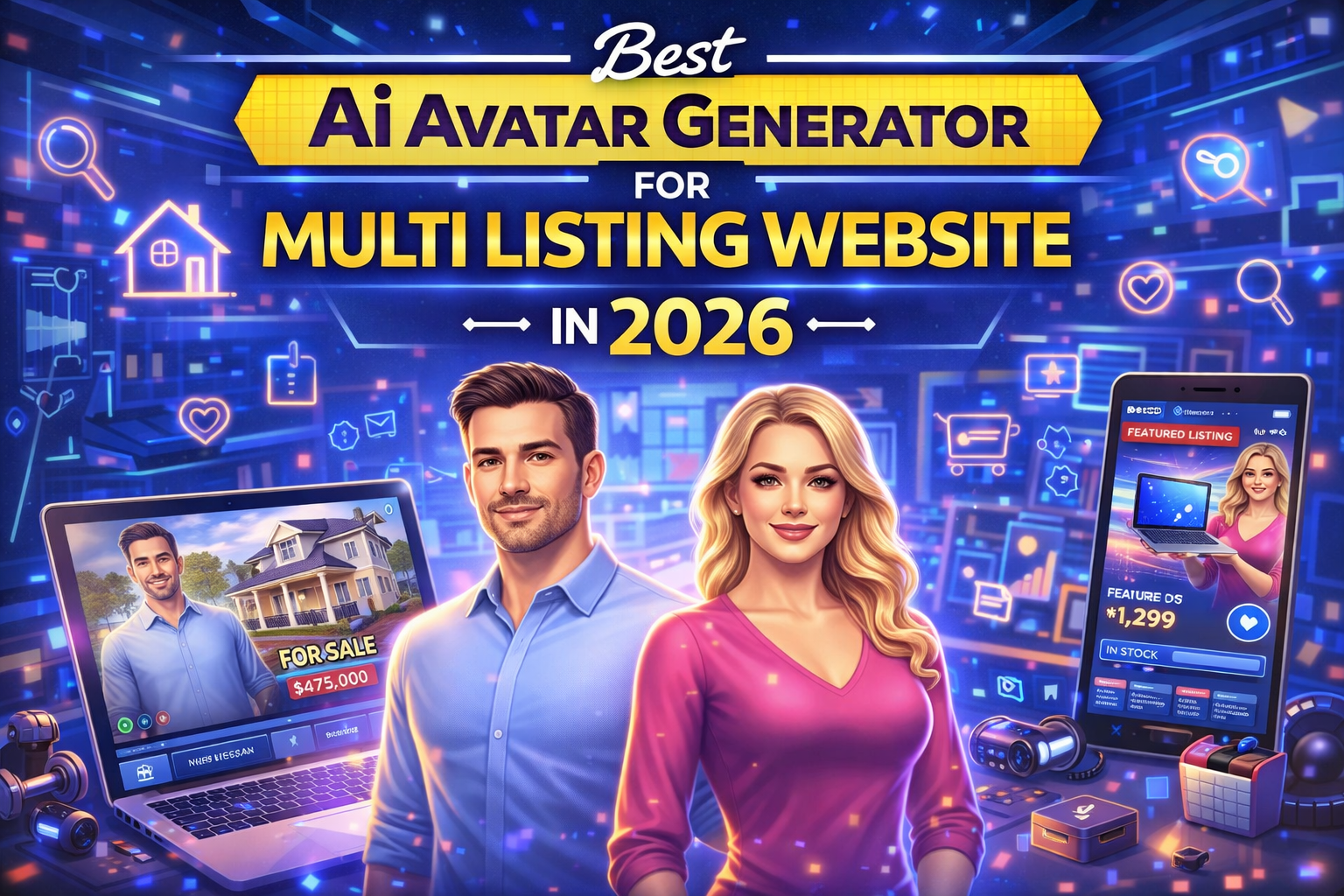 Best AI Avatar Generator For Multi Listing Website