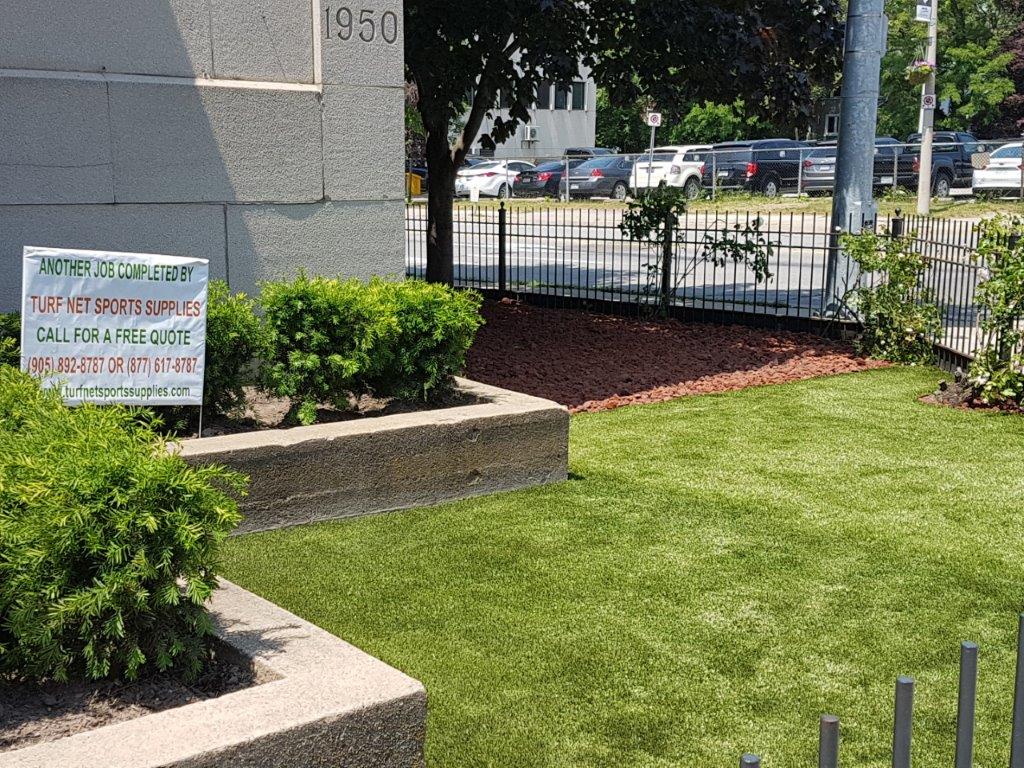 How to install artificial landscape turf?