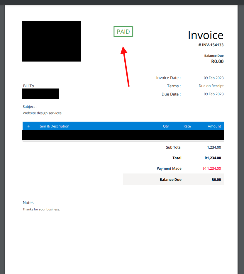 can-a-original-itemised-invoice-be-added-to-the-thank-you-email