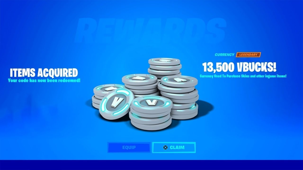 FREE!! Fortnite V Bucks Unused Codes Updated 2024 Fortnite vbucks Gift