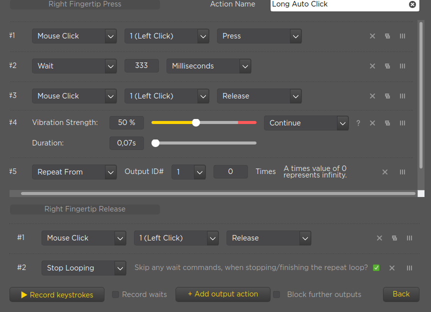 [Linux] Auto Long Press Click not working