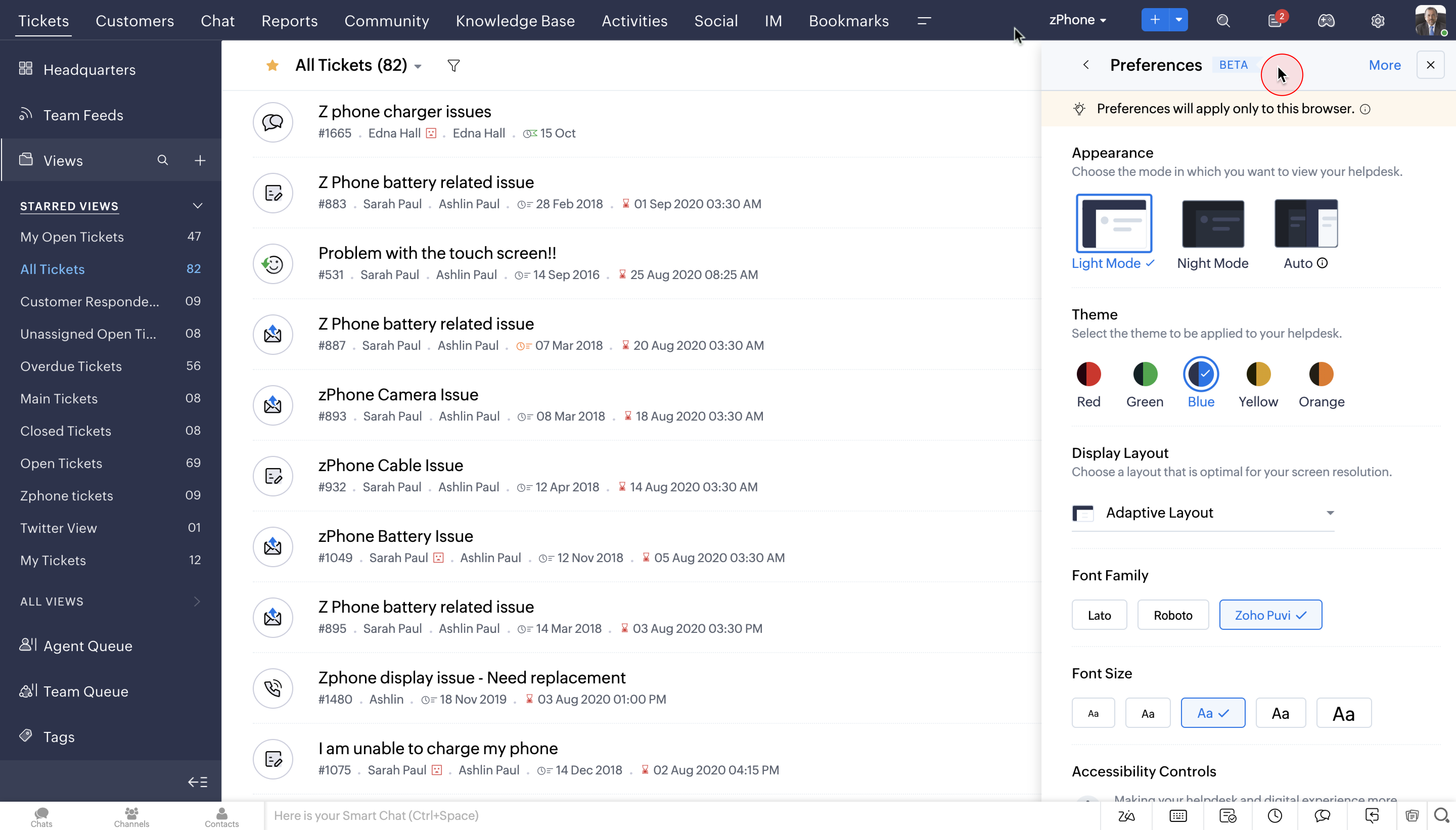Announcing Early Access to the next generation of Zoho Desk UI