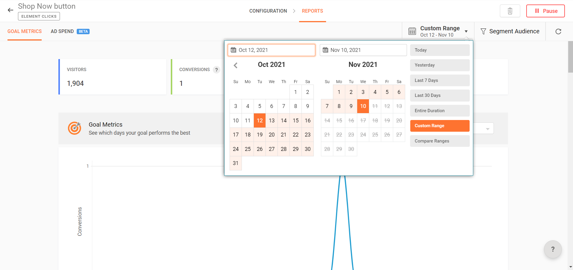 Did You Know 2 How To Filter Your Report By Custom Date Range In Pagesense Did You Know 2 How To Filter Your Report By Custom Date Range In Pagesense