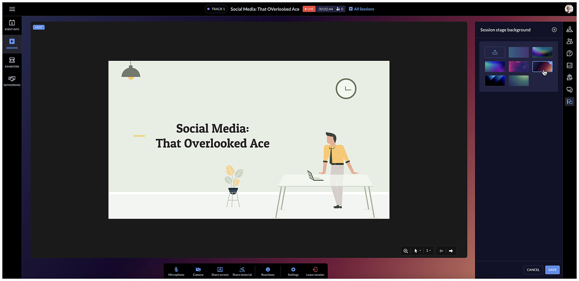 Session Area Spotlight 34: Handle event engagement in one space