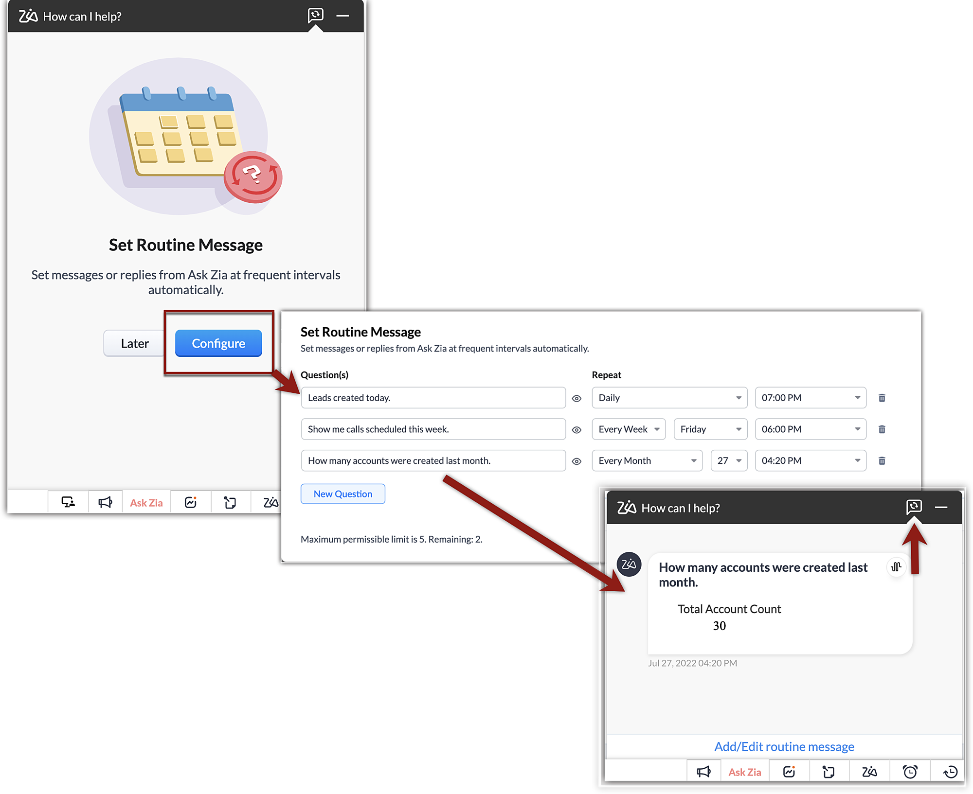What Is A Routine Message Introducing routine messages in AskZia