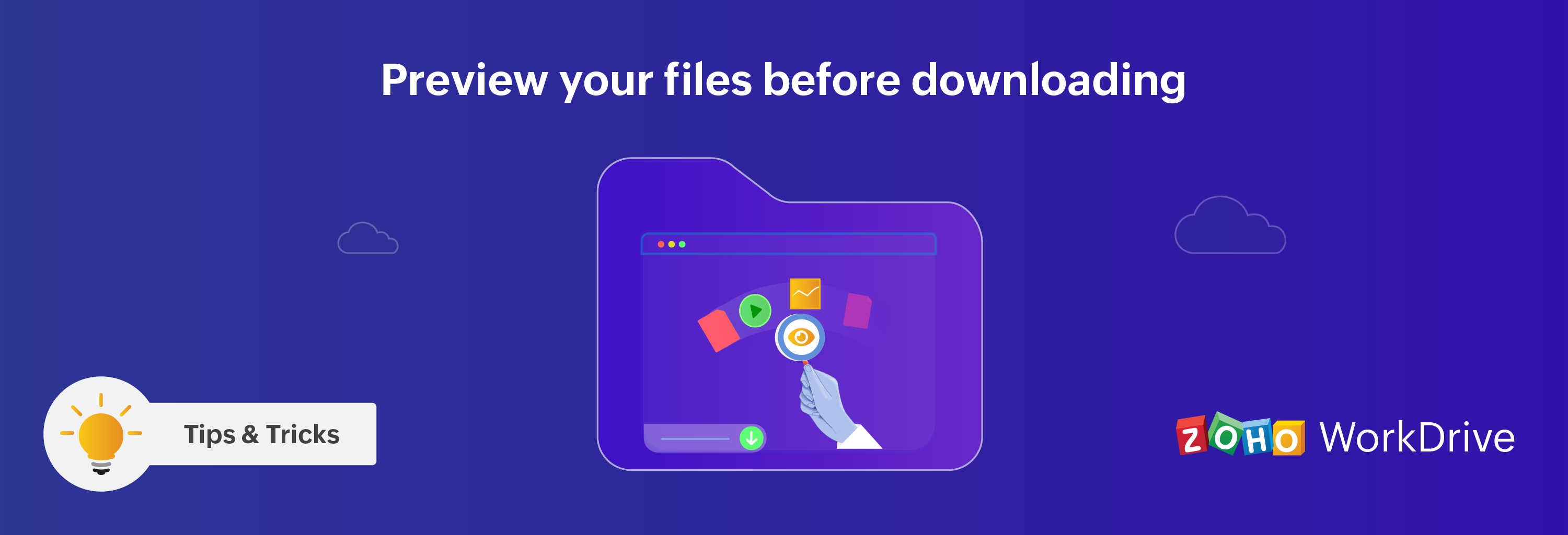 Tip #27: Preview your files before downloading