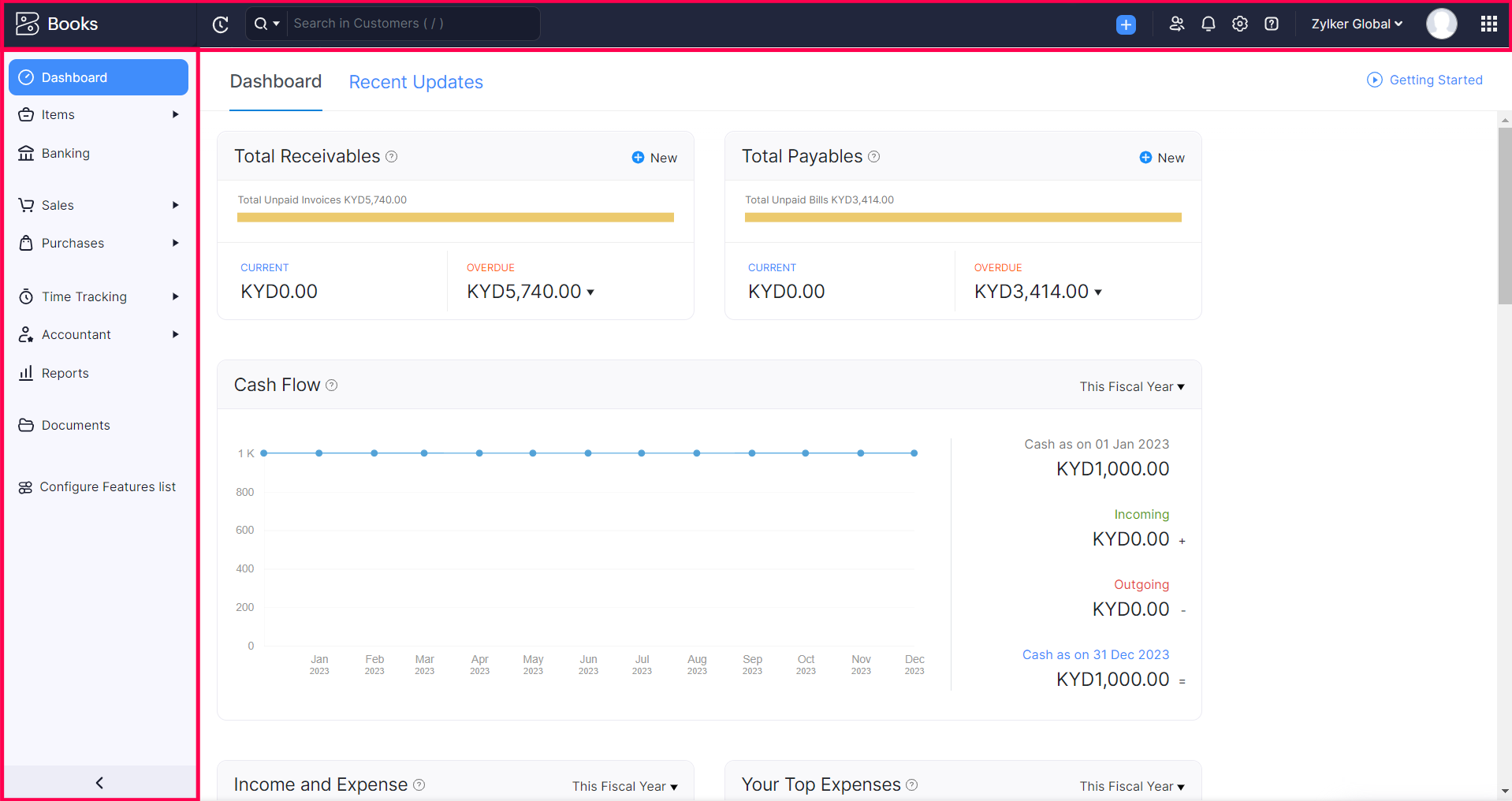 Introducing a Refreshed Design To Enhance Your Zoho Books Experience