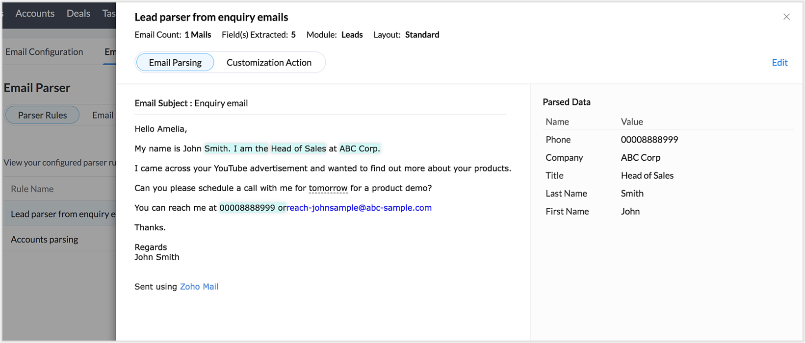 Introducing the all-new email parser!