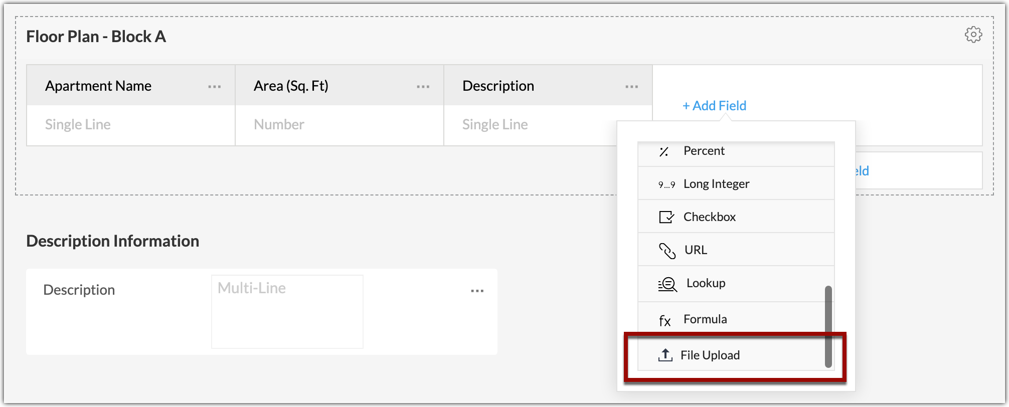 File upload support for subforms