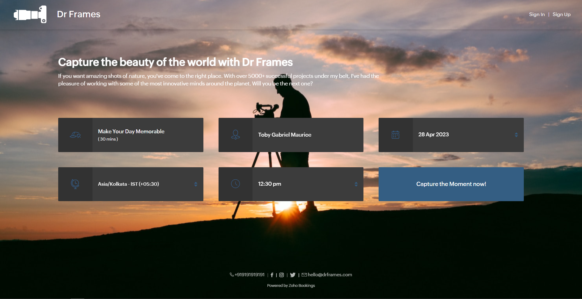 How to create stunning booking pages in no time