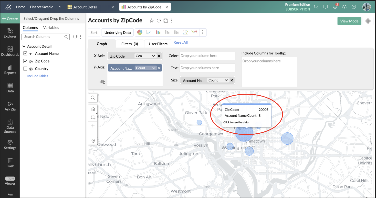 Mapping Account Code Creating accounts map