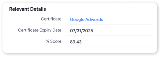 Expanded data-capturing capabilities with enhanced tabular sections