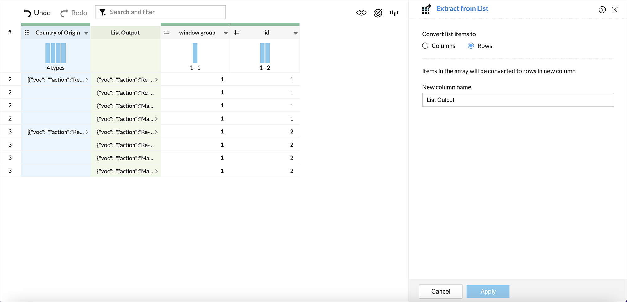 Tip of the Week - Extracting Data from JSON Columns