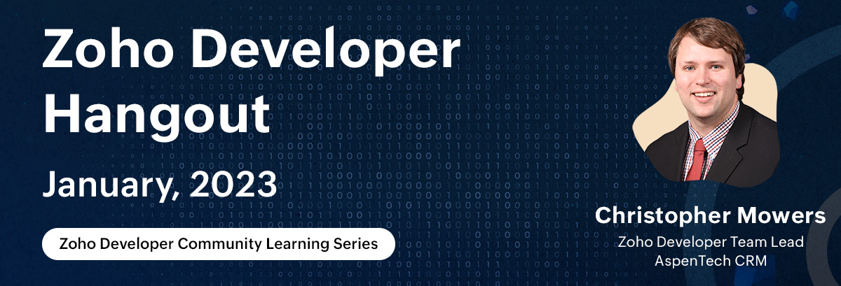 Zoho Developer Hangout (ZDH) - Episode 3 | Building Custom Functions ...