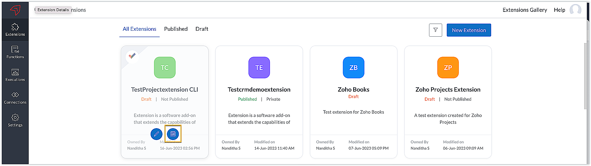 Building extensions #3: Publishing, sharing, and installing an extension