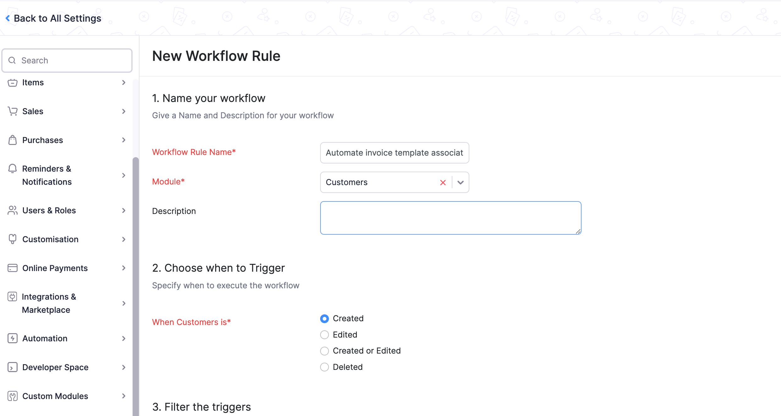 Function 33#: Associate invoice templates automatically based on ...