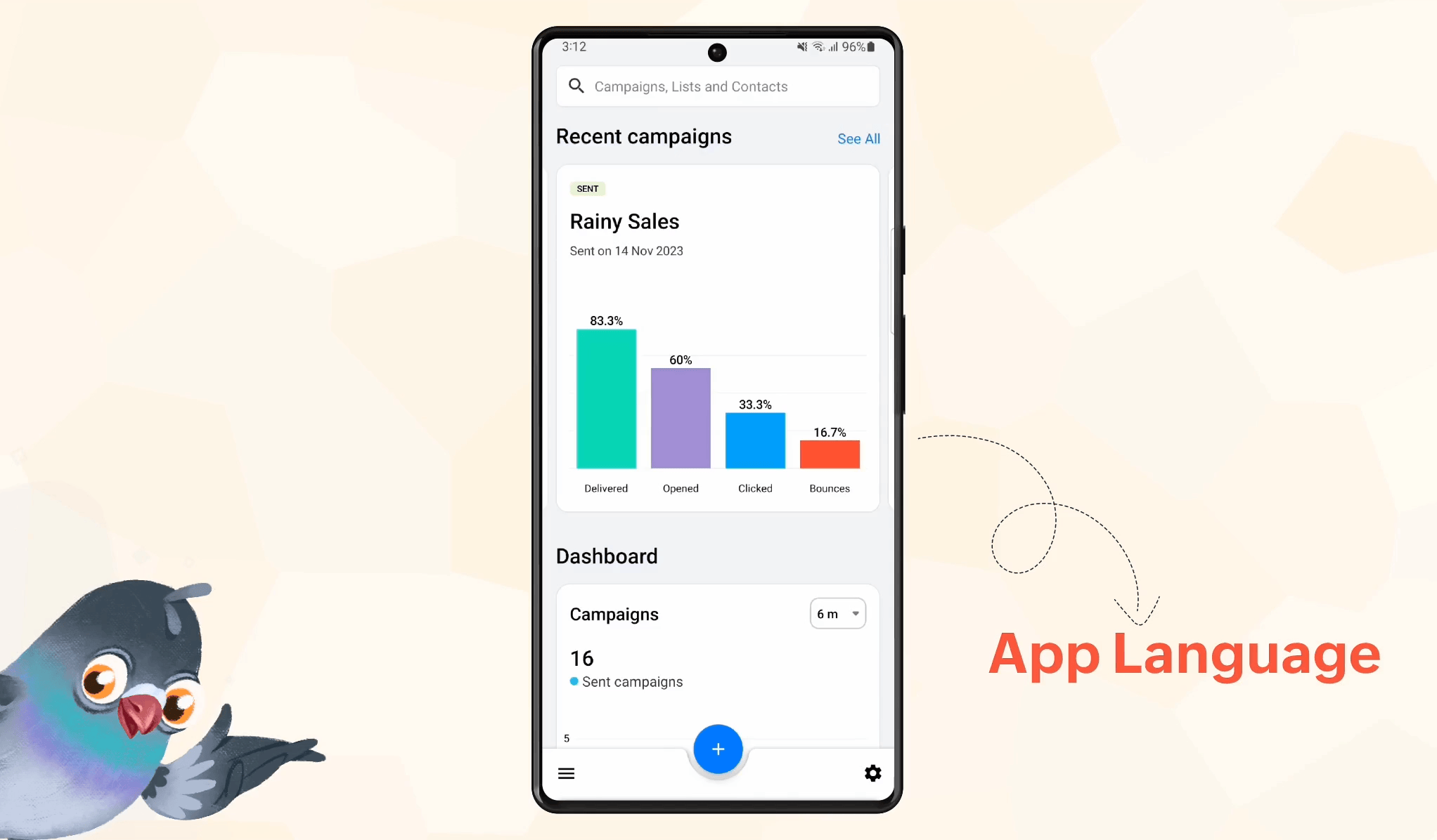 App Language Preference Interface Per-App Language Preference & In-App Update - Campaigns - Android
