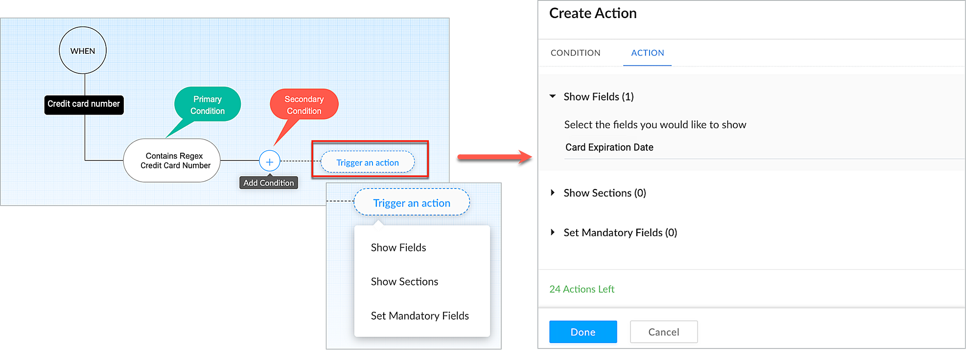 Implement Regex in Layout and Validation rules