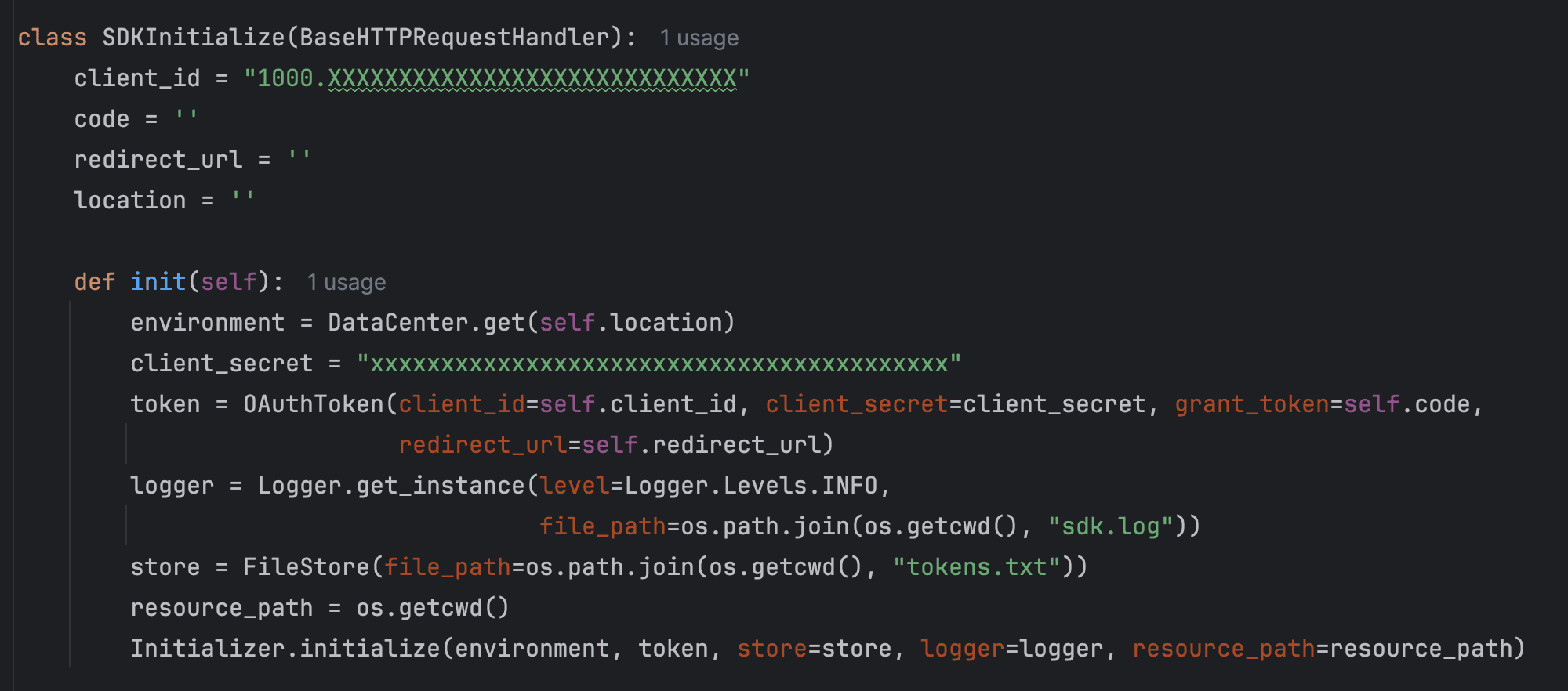 Python V7 Nub Zoho CRM Python SDK (V7) for different client types: Configuration and ...