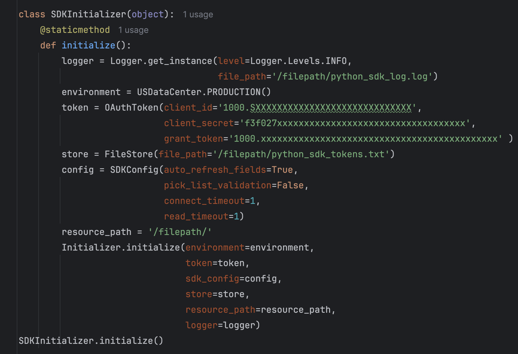Kaizen #167 - Configuration and Initialization of Zoho CRM Python SDK ...