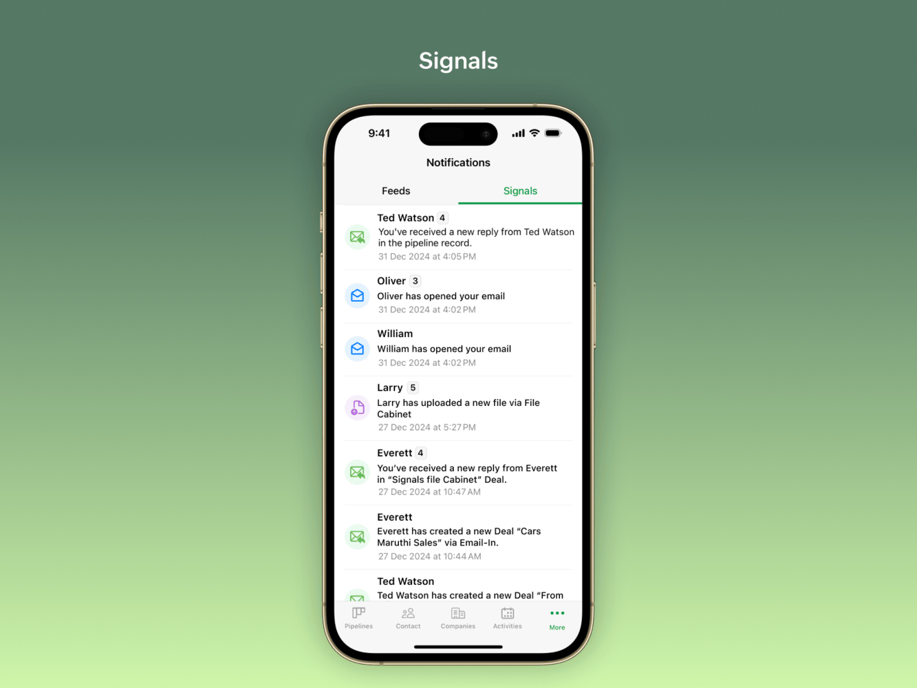 Signal App Store Ios Bigin iOS and macOS app update: Signals