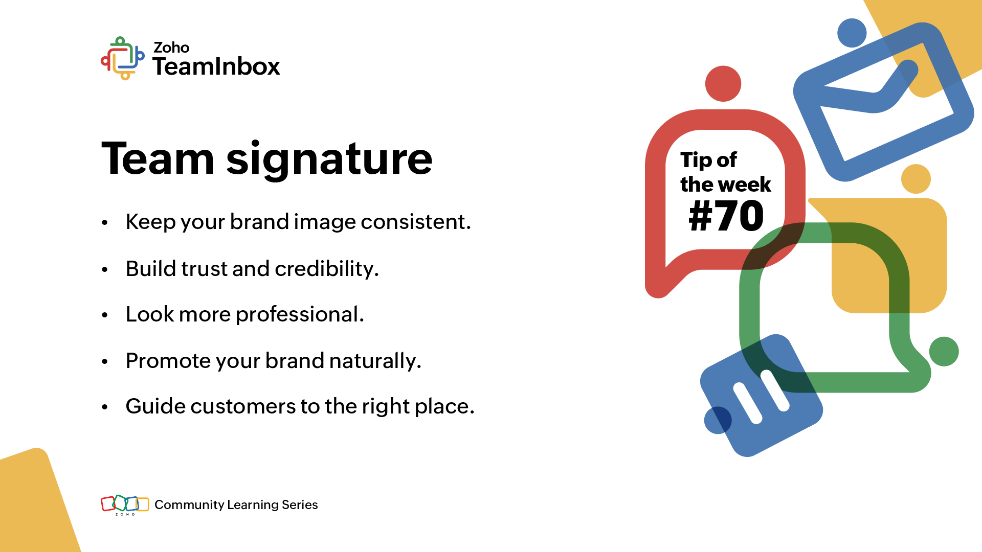 Common File Signatures Tip of the Week #70 – Create common team signatures for your shared inboxes