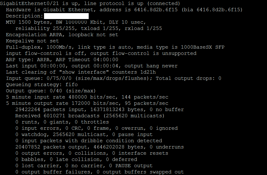 Cisco Error CRC Errors on Cisco Interfaces