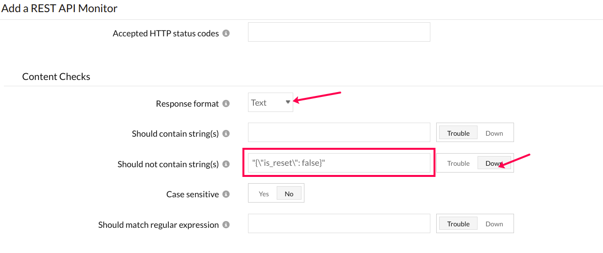 Should Not Contain Check