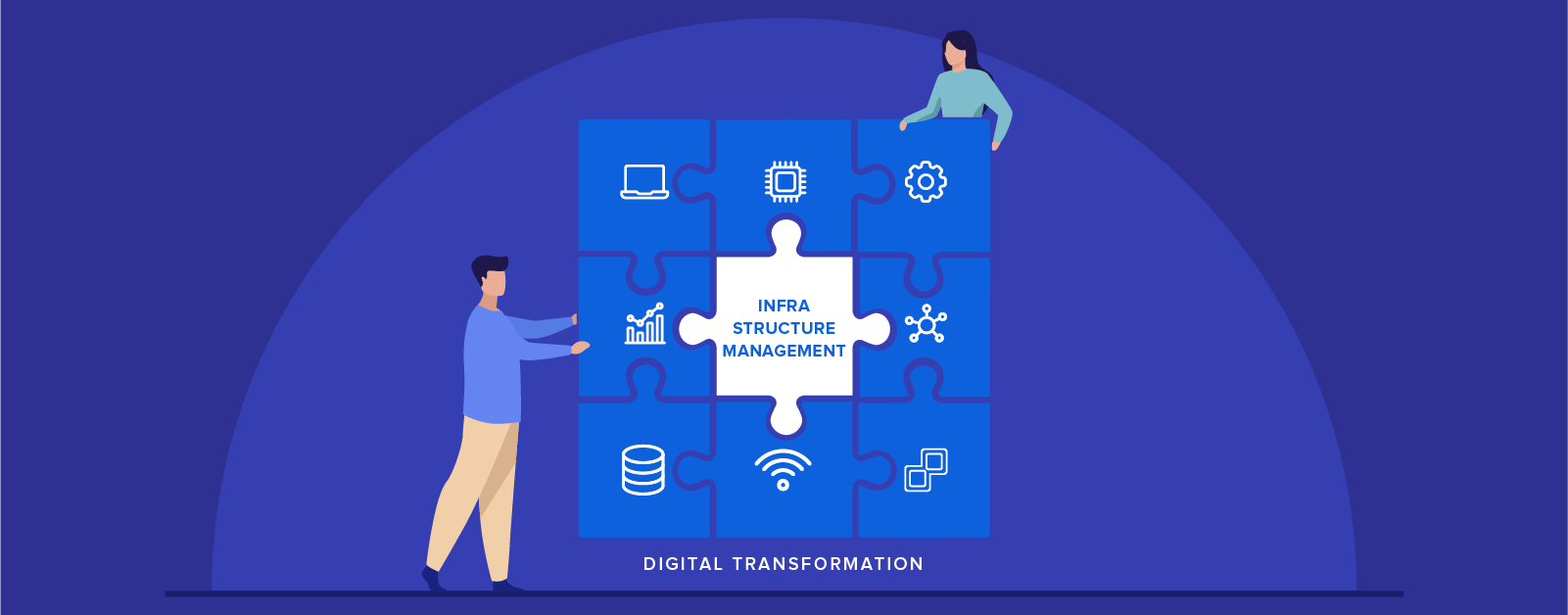 Infrastructure management and digital transformation